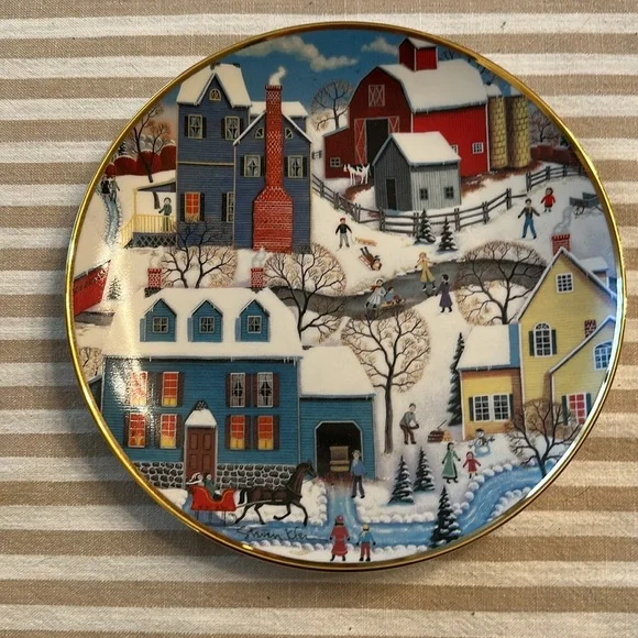 Vintage Franklin Mint plate set. Limited edition, signed & numbered - Picture 9 of 10
